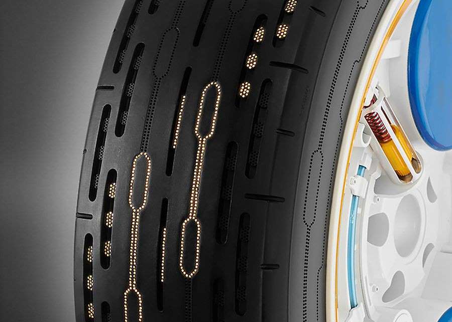 Embedded Tire Watchdog for damage, pressure and temperature